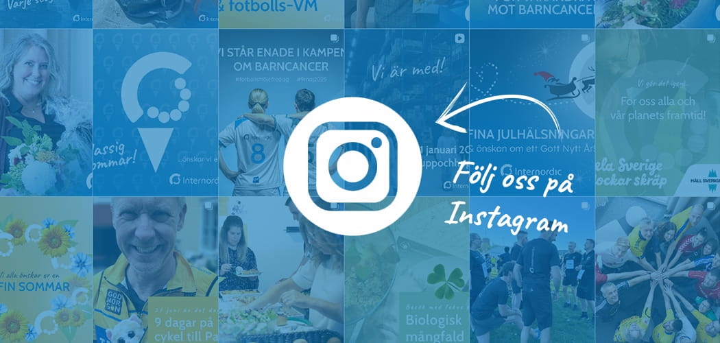 Internordic på Instagram Sociala medier