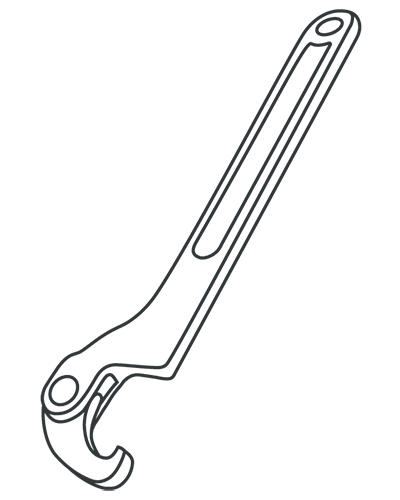 Service & Underhållsymbol