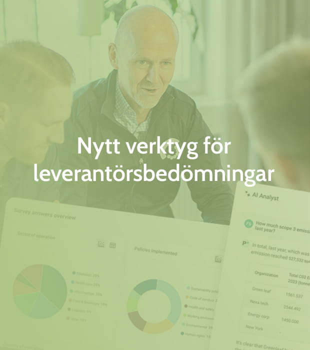 Ny leverantörsmodul för Internordics hållbarhetsarbete