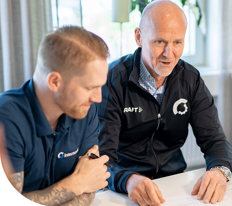 Ett möte mellan människor på Internordic