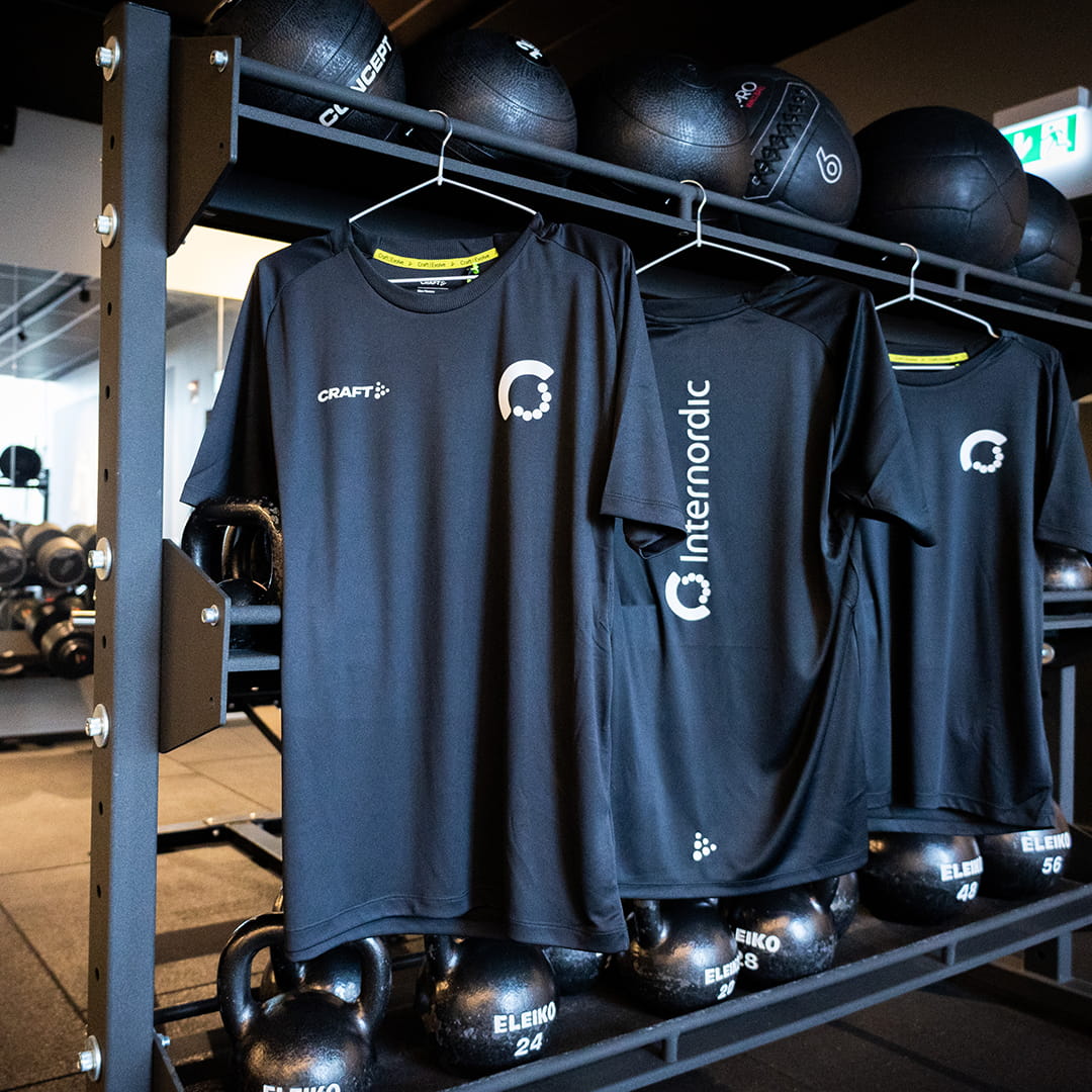 Redo för friskvårdsträning med alla kollegor