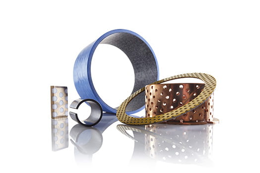 GGB Bussningar i POM, PTFE, Komposit och Plast