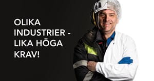Lagerlösningar till olika industrier med höga krav