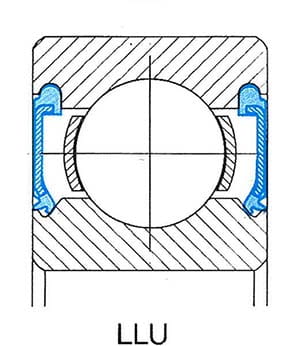 Ritning hur LLU tätningen ser ut. 
