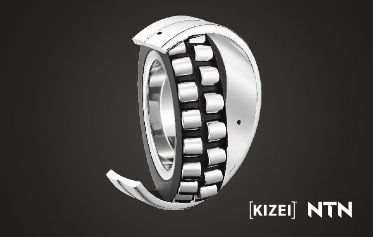 Sfäriskt rullager med plåttätningen. KIZEI® 