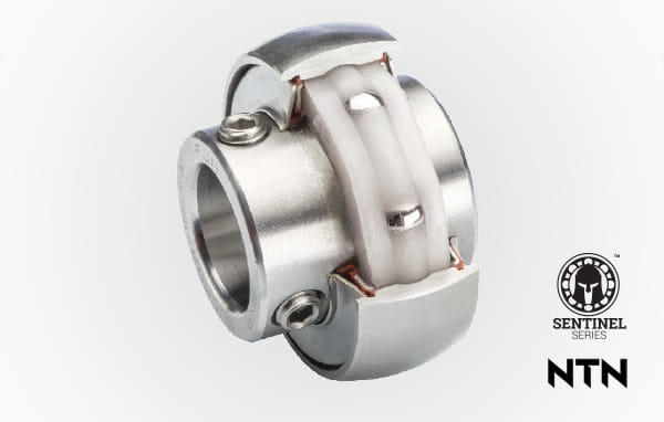 Livsmedelgodkända insatslager med Sentinel-serien