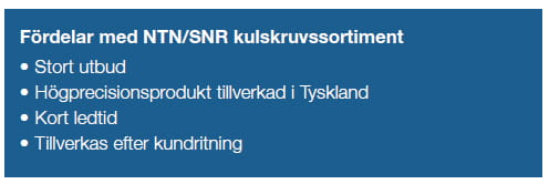 USP Ruta för kulskruvar