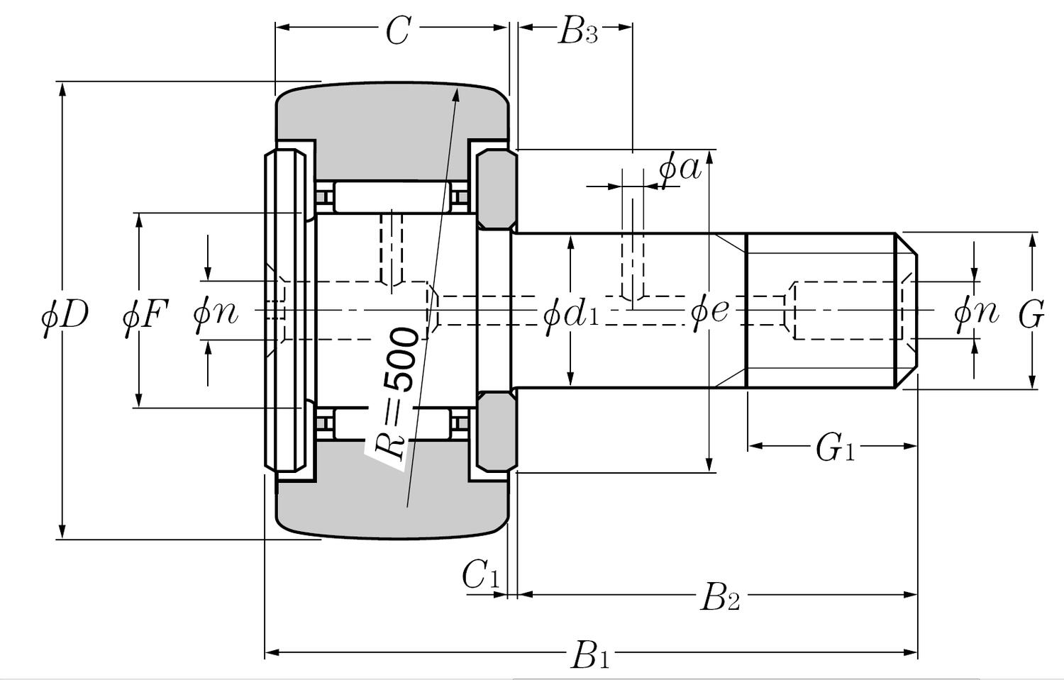 Drawing_Cam_Followers_Stud_Type_Truck_Rollers_KR_Page_246_NTN