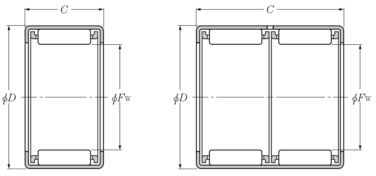 Drawing_Drawn_Cup_Needle_Roller_Bearings_HK_Page_104_NTN