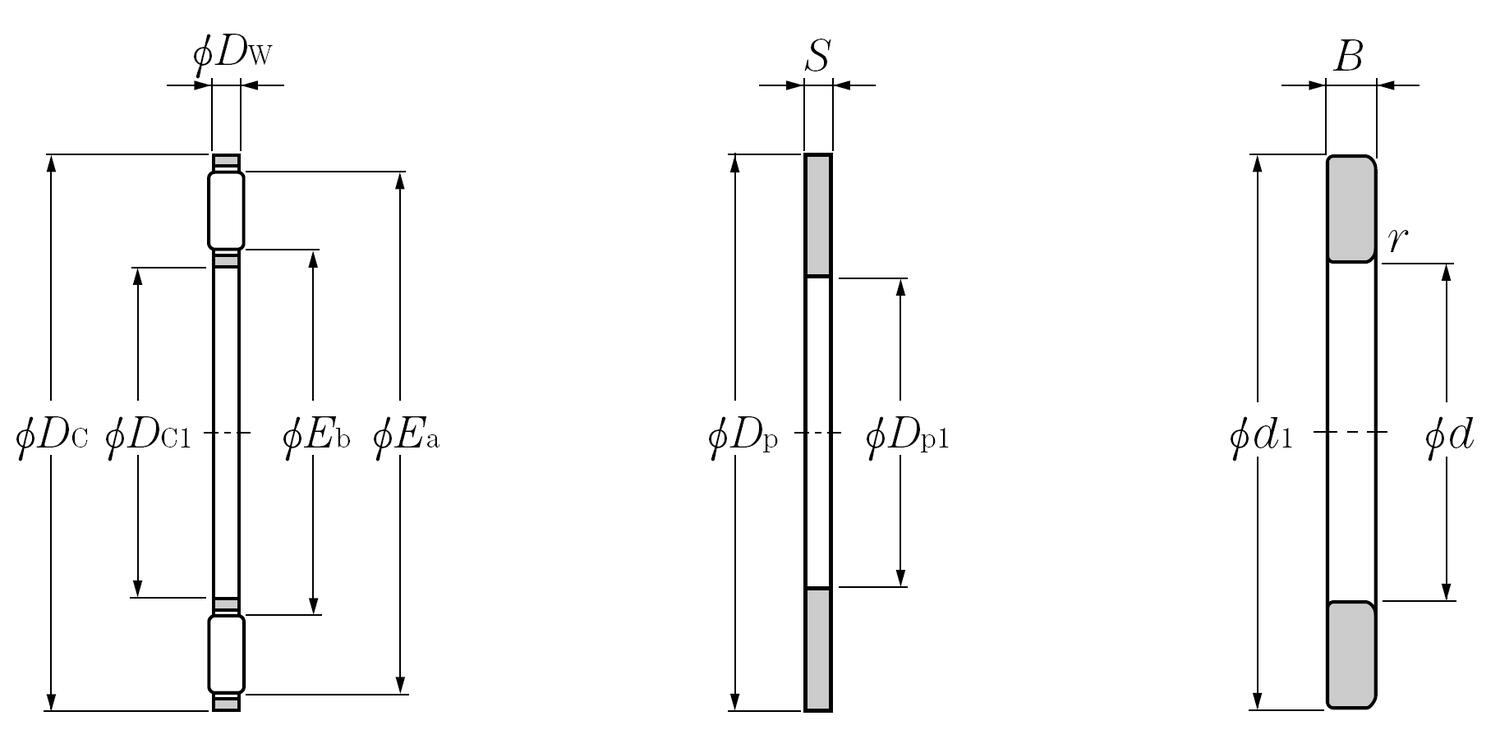 Drawing_Thrust_Needle_Roller_Bearings_AXK_Page_272_NTN