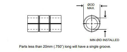 Kompressionsdämpare CL500 ritning